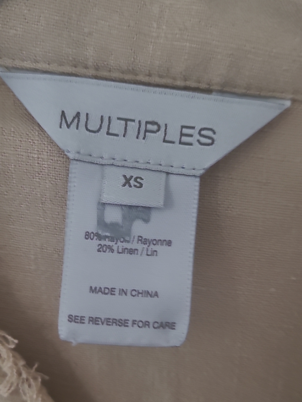 Multiples Linen Jacket - Picture 4 of 7